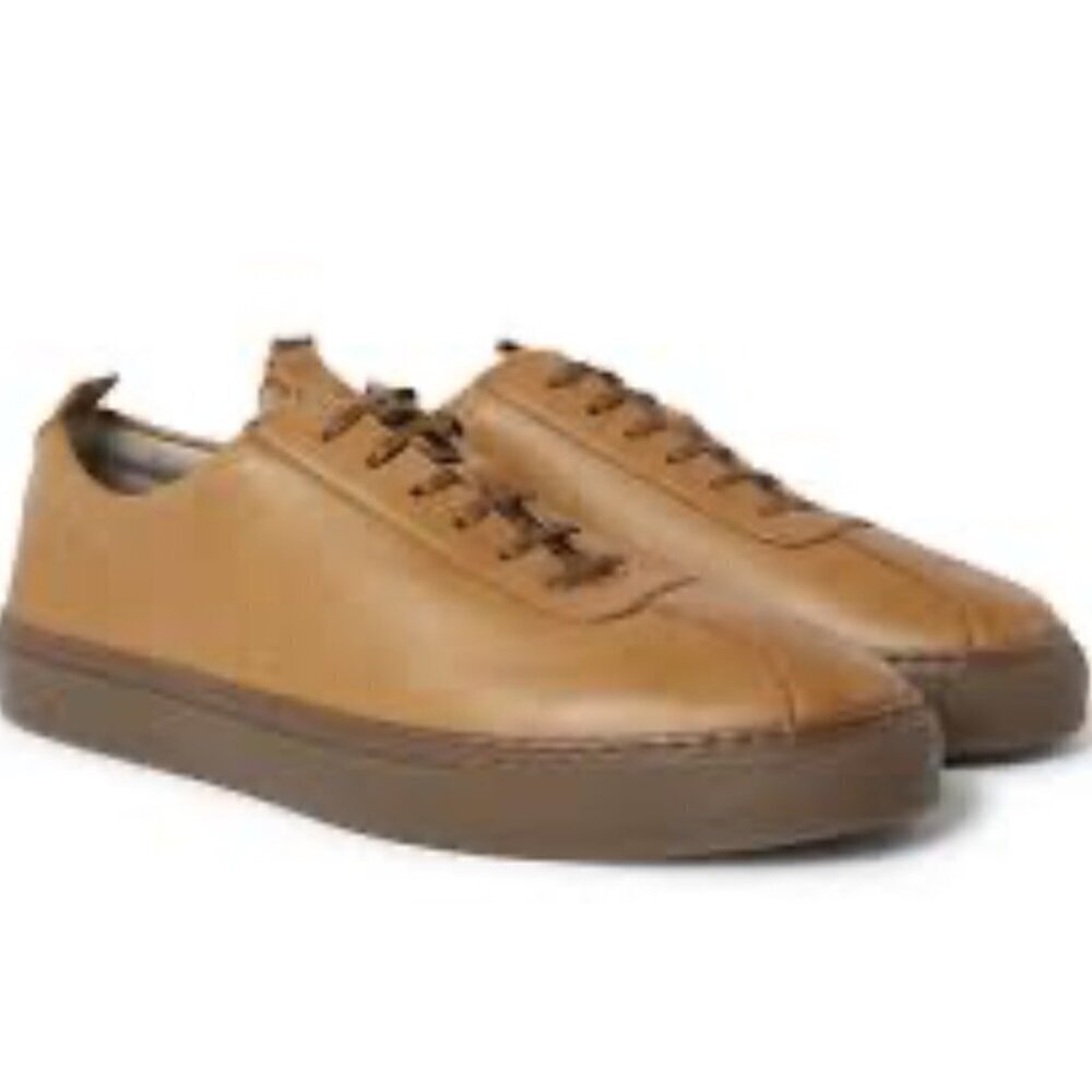 Grenson Leather Men sneakers, brown /tan, Size 8